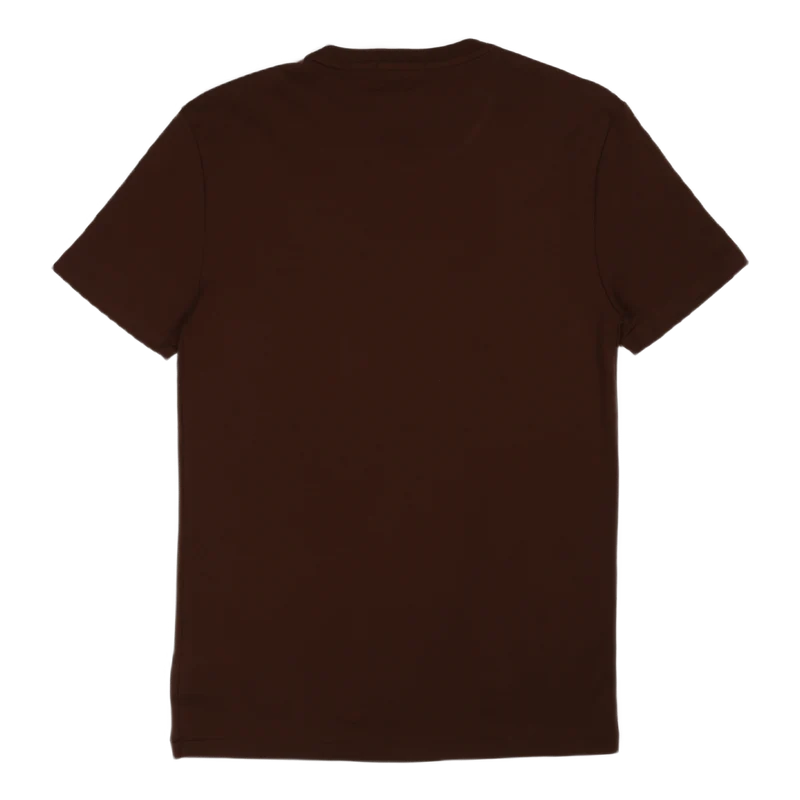 Custom Slim Fit Soft Cotton T-Shirt American Brown