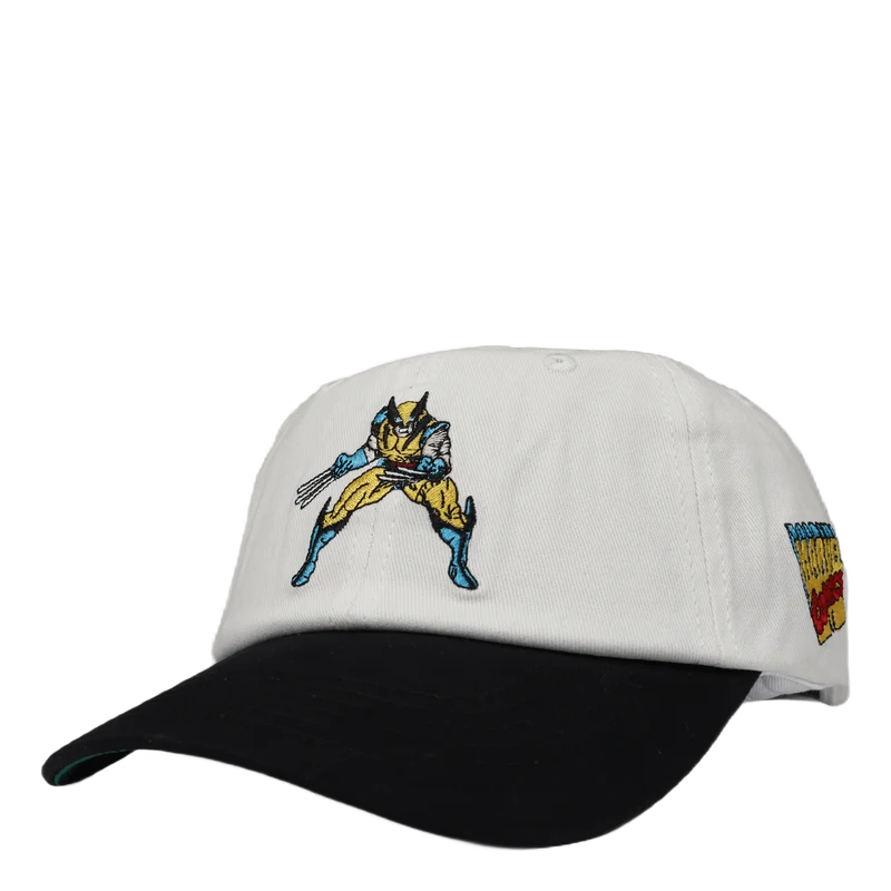 Wolverine Snapback Hat White