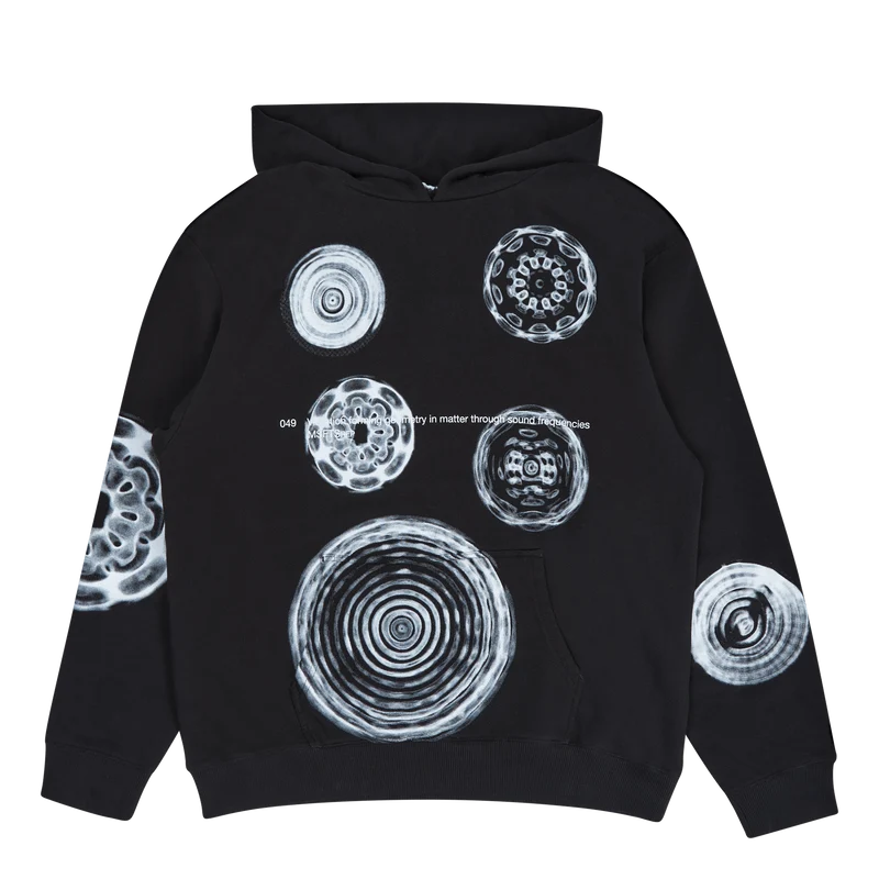 Hoodie Vibrations Regular Fit Black