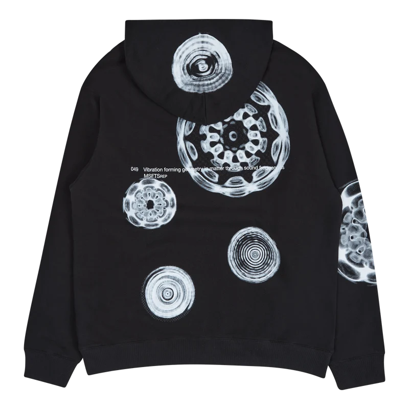 Hoodie Vibrations Regular Fit Black