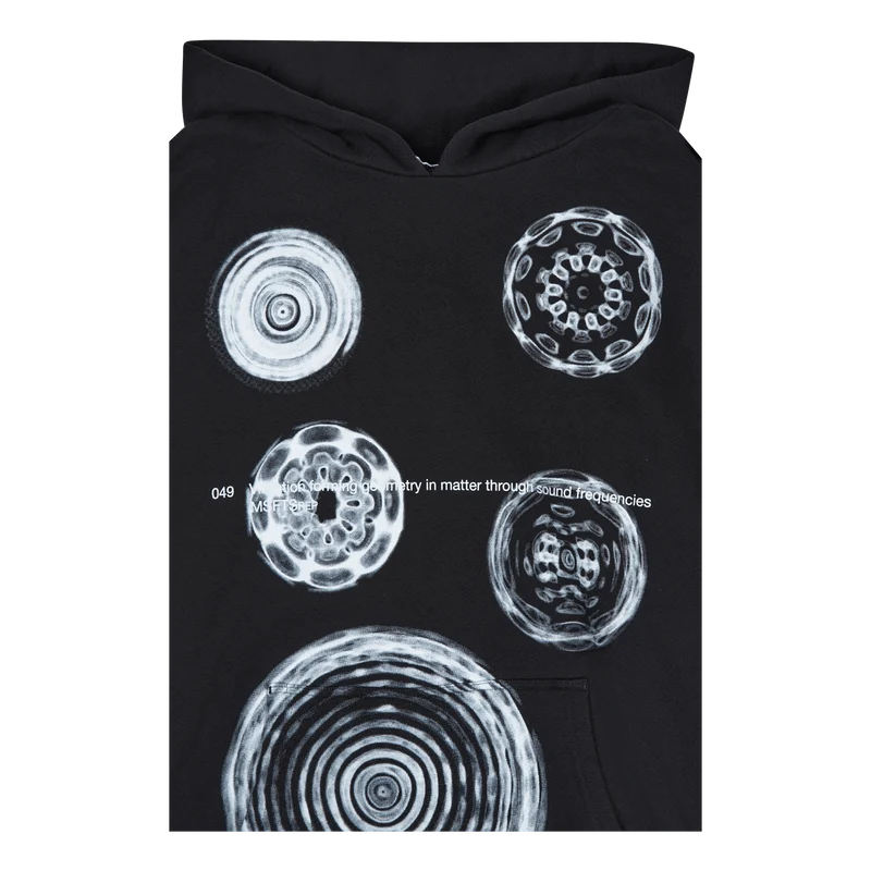 Hoodie Vibrations Regular Fit Black