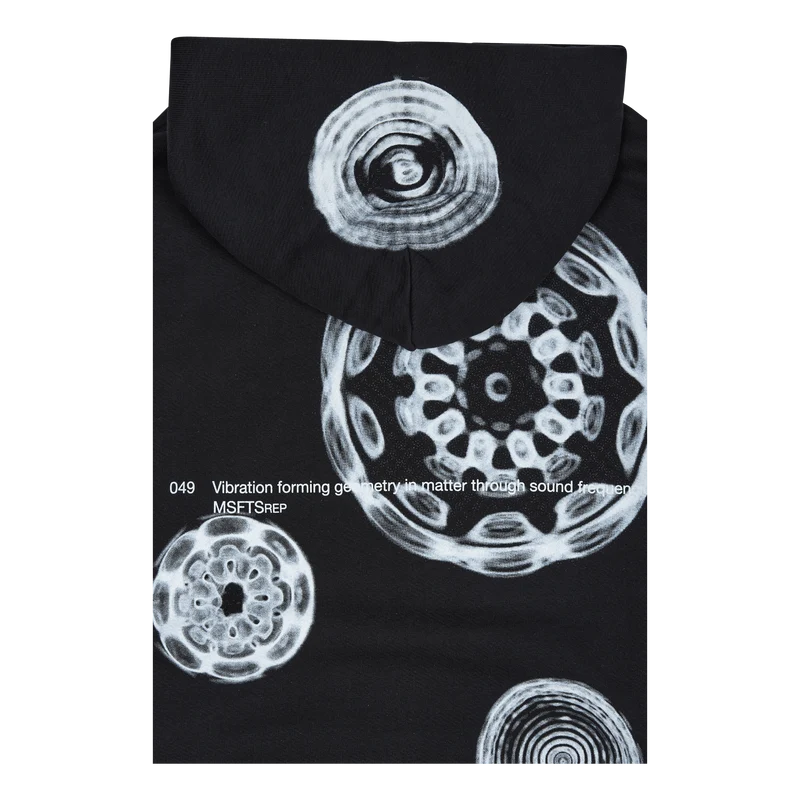 Hoodie Vibrations Regular Fit Black