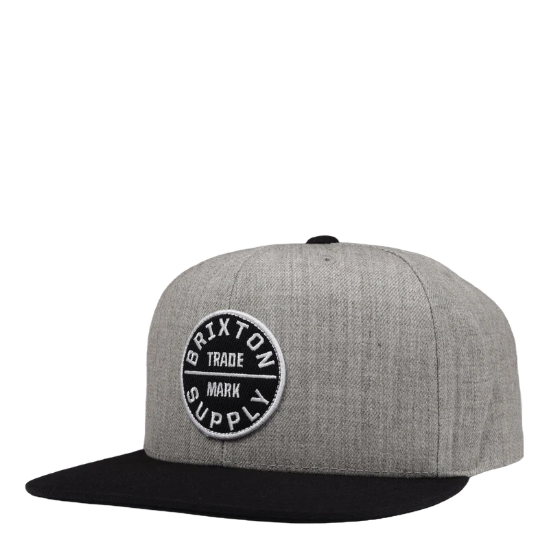 Oath Iii Snapback Light Heather Grey/black