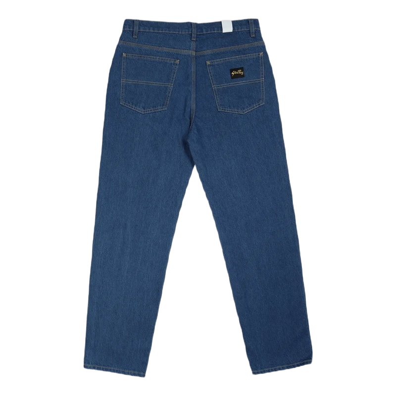 5 Pocket Straight Light Stone Denim
