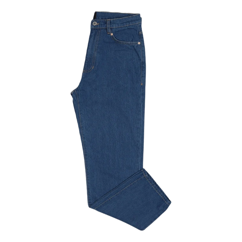5 Pocket Straight Light Stone Denim