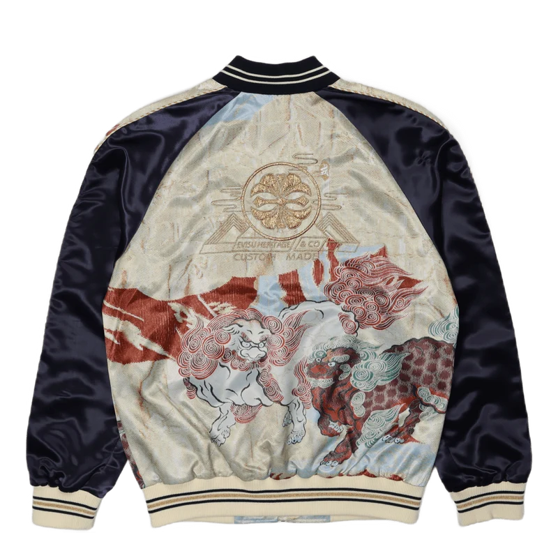 Komainu Brocade Pattern Ao Prt Multi