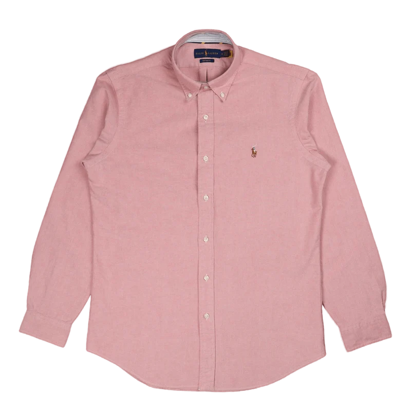 Custom Fit Oxford Shirt Sunrise Red