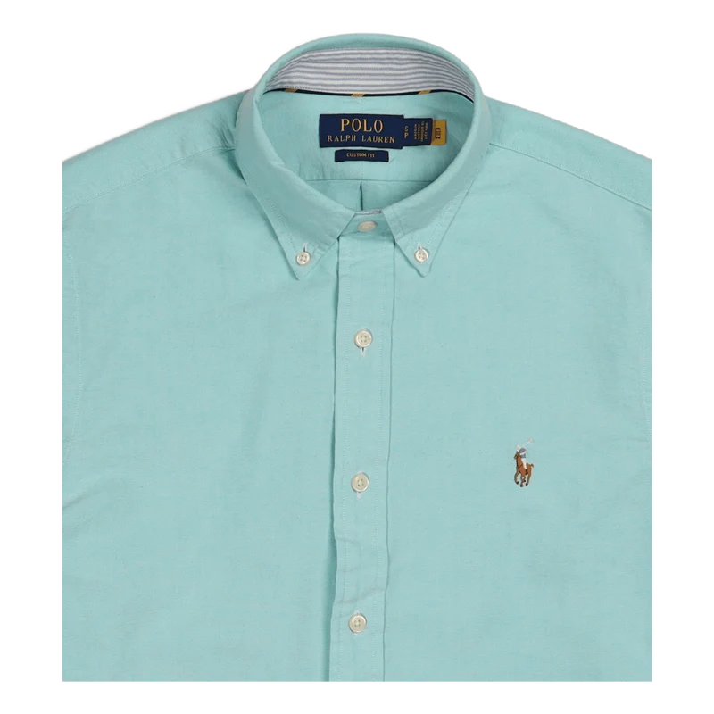 Custom Fit Oxford Shirt Sunset Green