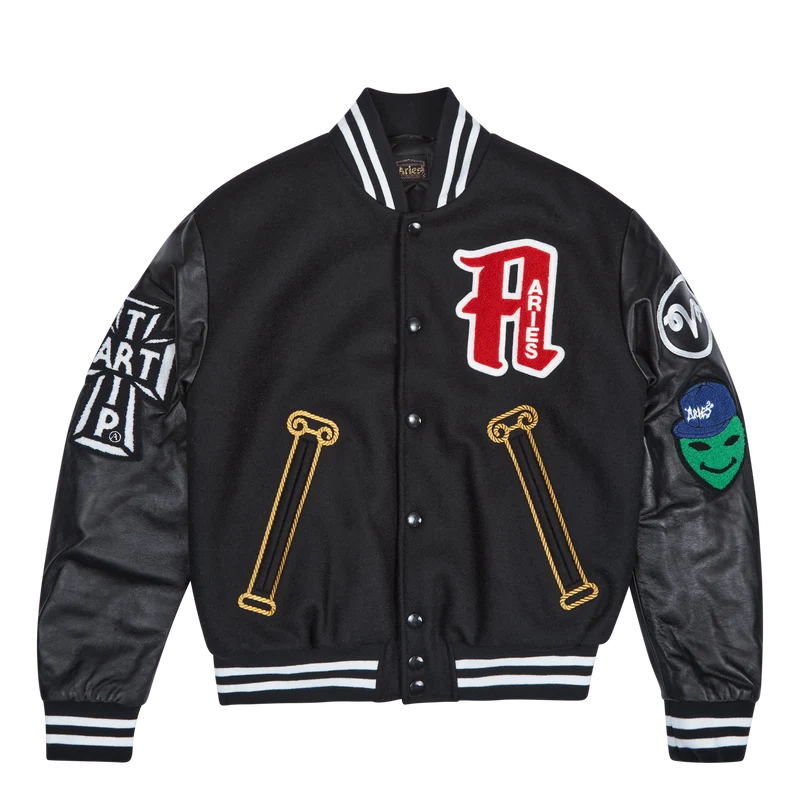 Varsity Jacket Black