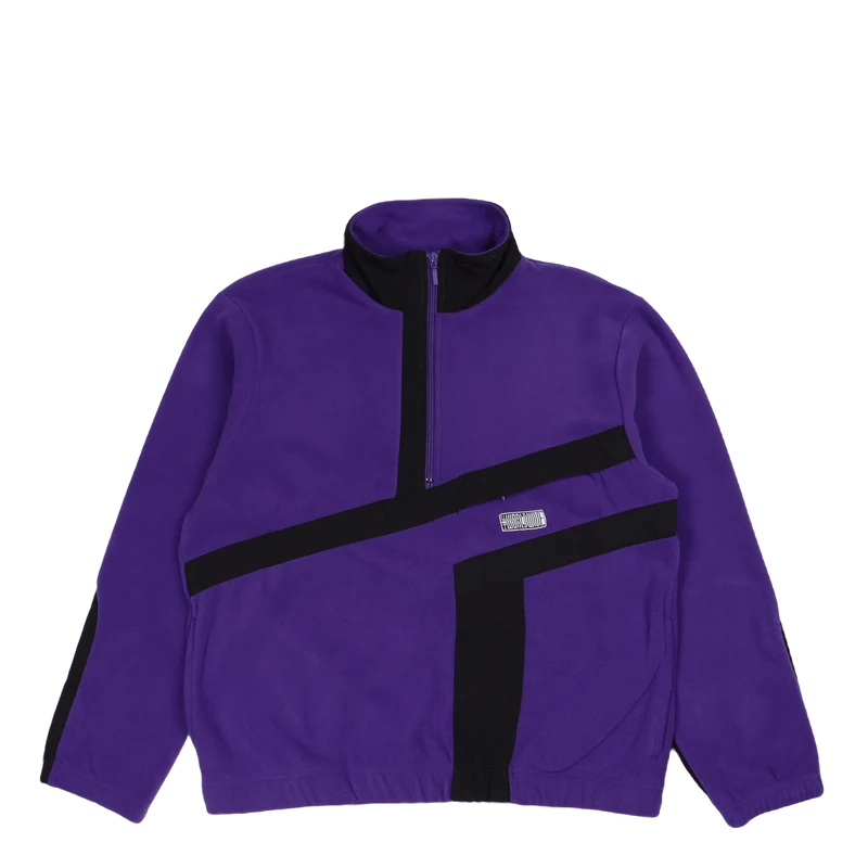 Range Quarter Zip Polar Fleece Purpl