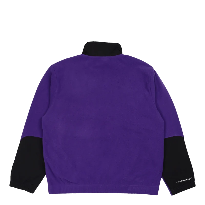Range Quarter Zip Polar Fleece Purpl