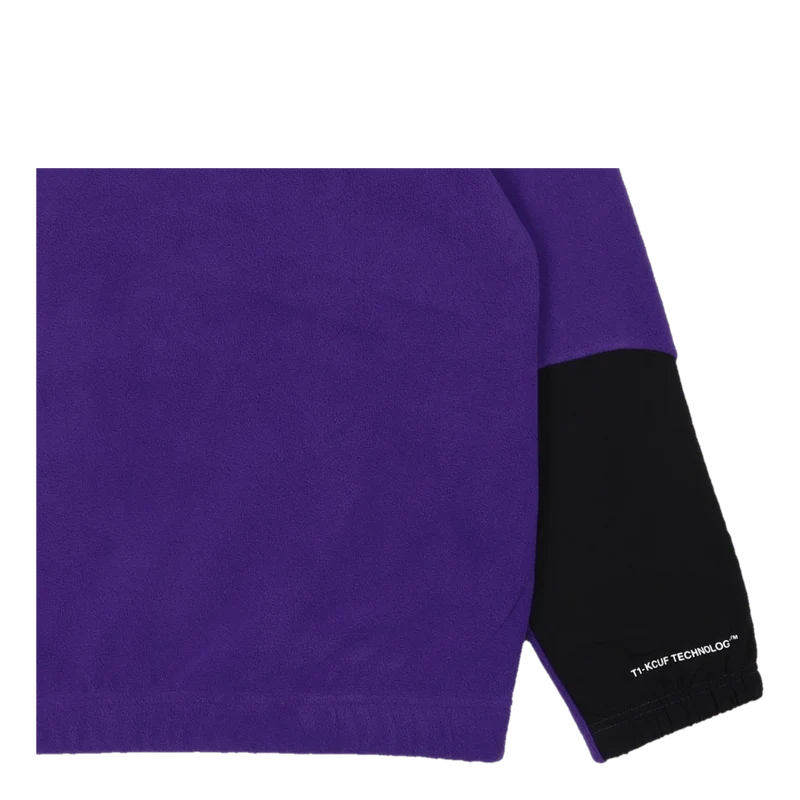 Range Quarter Zip Polar Fleece Purpl