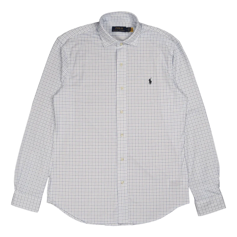 Estppcs-long Sleeve-sport Shir Elite Blue/white Tattersall