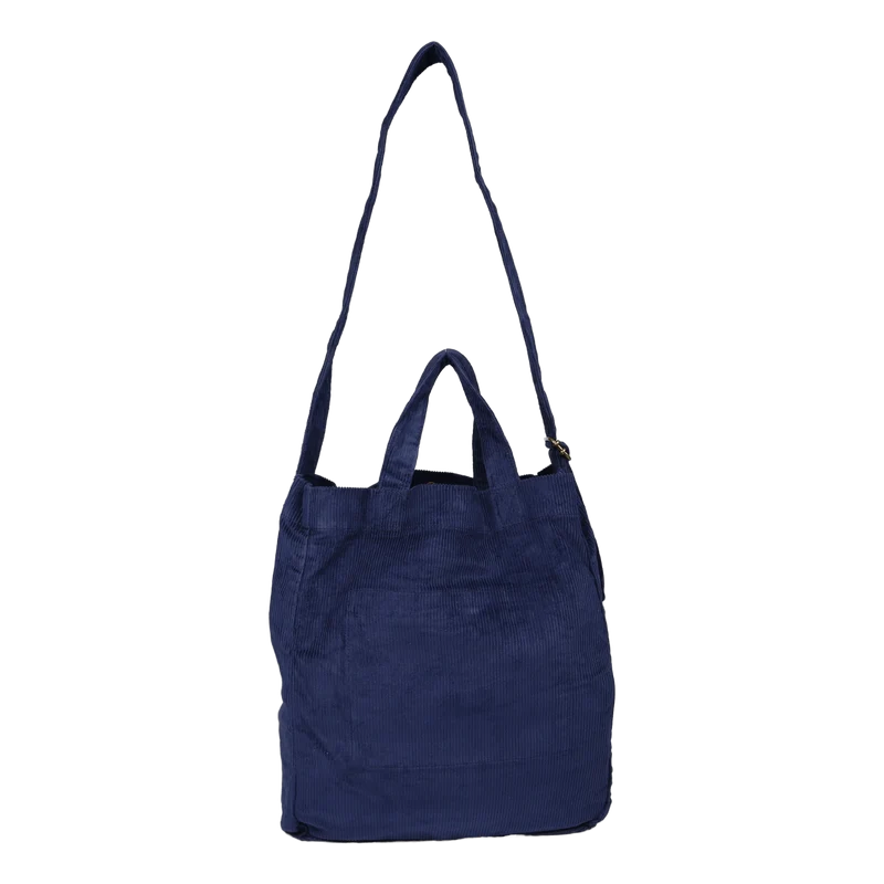 Corduroy Tote Newport Navy
