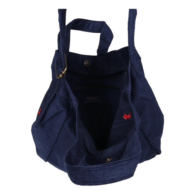 Corduroy Tote Newport Navy