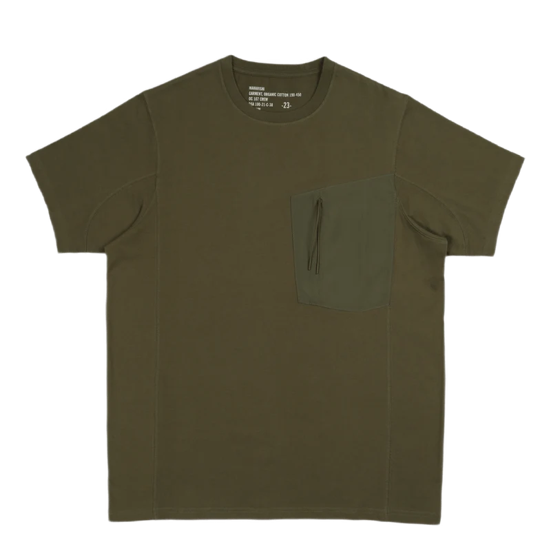 Tech Travel T-shirt Ocj 190 Olive