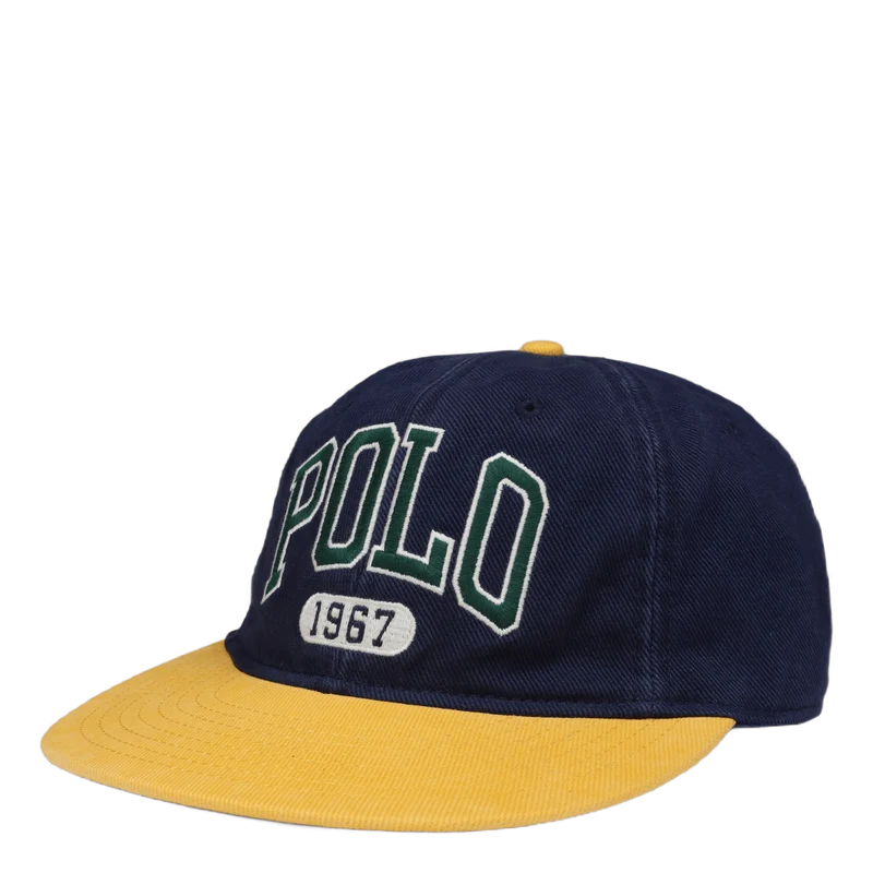 Logo Cotton Chino Ball Cap Newport Navy/Gold Bugle
