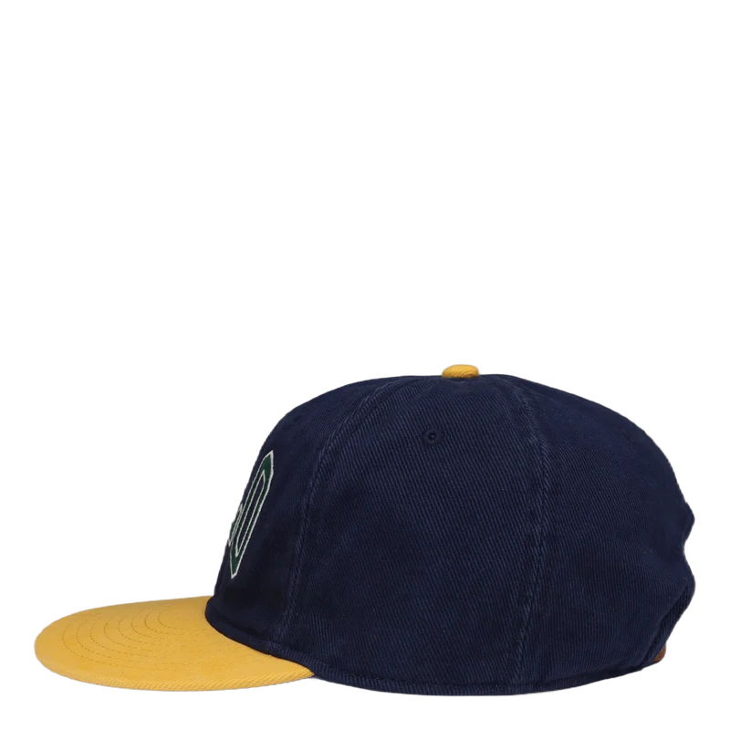 Logo Cotton Chino Ball Cap Newport Navy/Gold Bugle