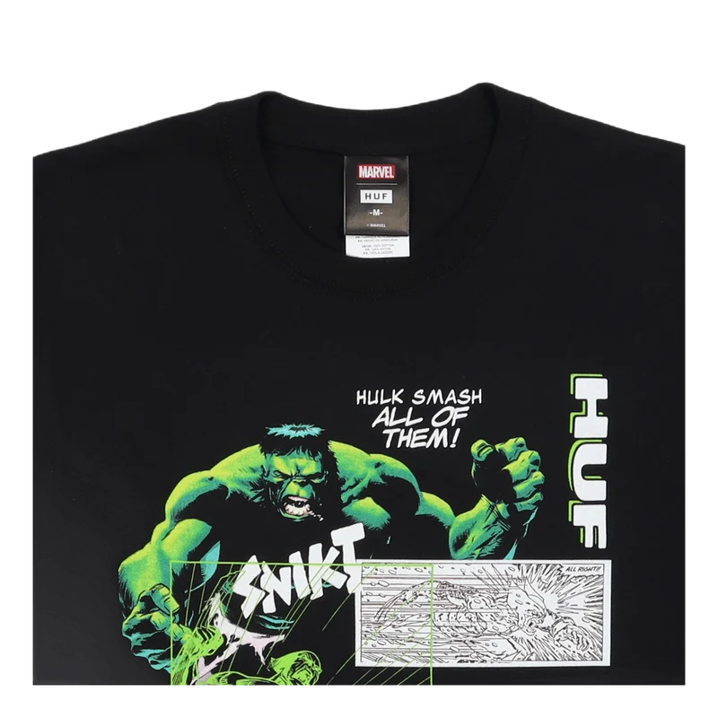 Smash Up S/s Tee Black