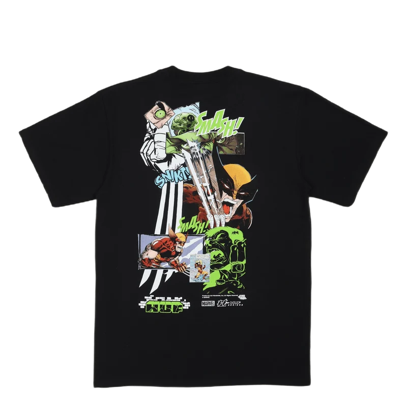 Smash Up S/s Tee Black