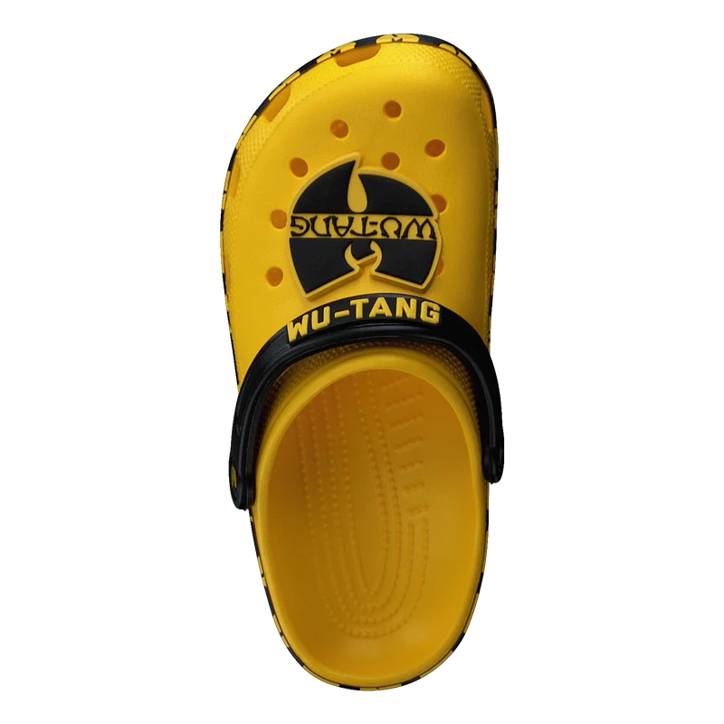 Classic Wu-tang Clan Kids Clog Yellow