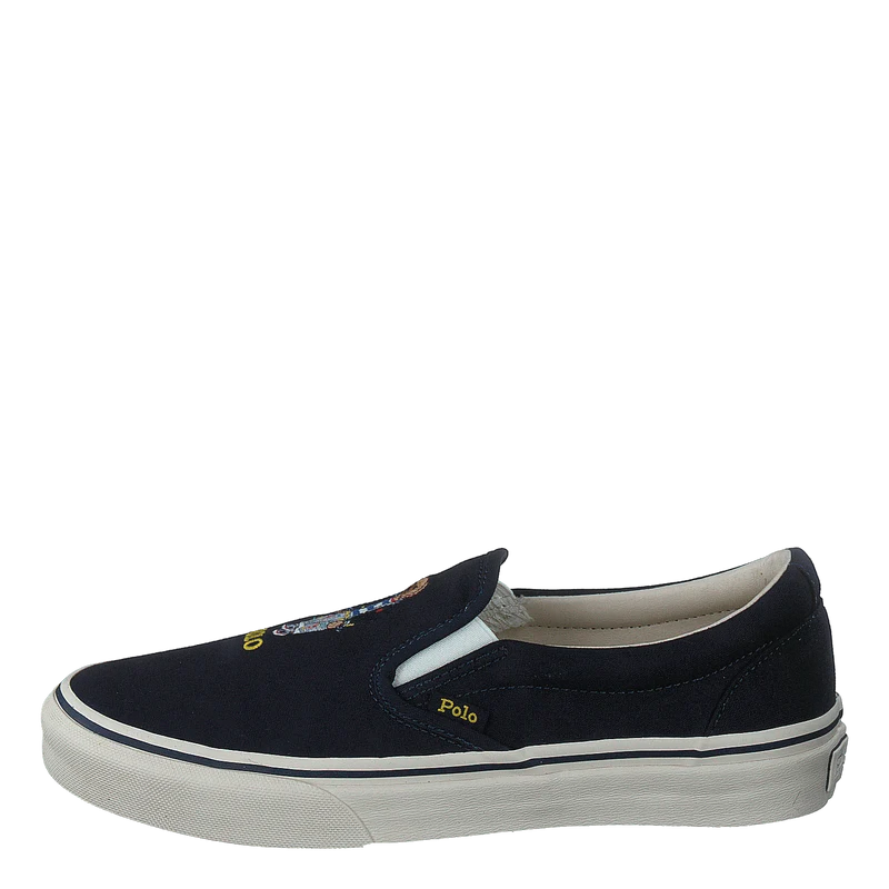 Keaton Polo Bear Canvas Sneaker Navy Bear
