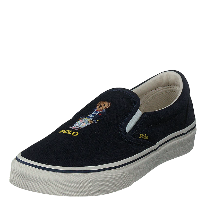 Keaton Polo Bear Canvas Sneaker Navy Bear