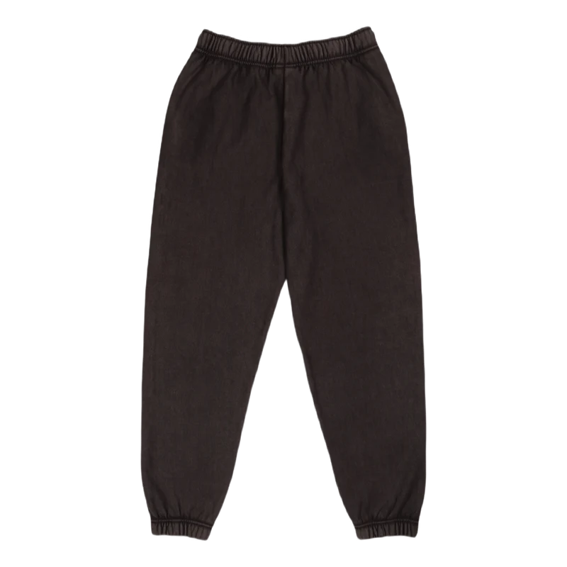 Elastic Cuff Pants Black Beauty