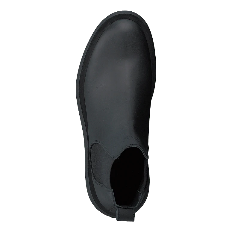 Mileno Chelsea Black Leather