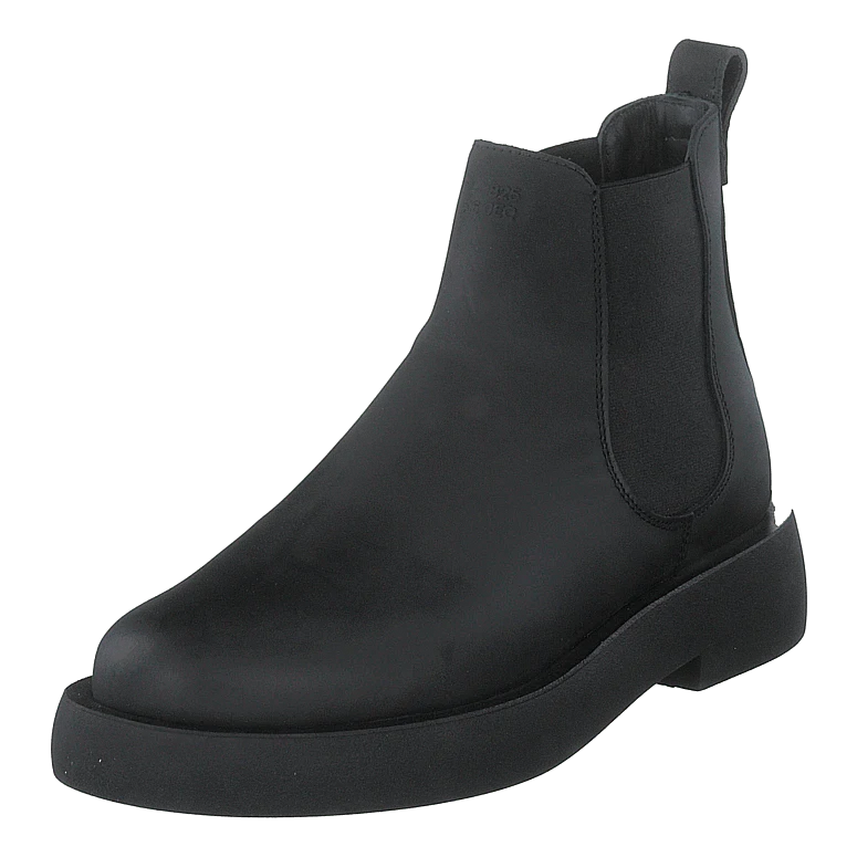 Mileno Chelsea Black Leather