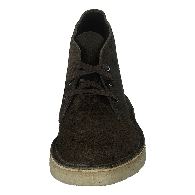 Desert Coal Olive Suede