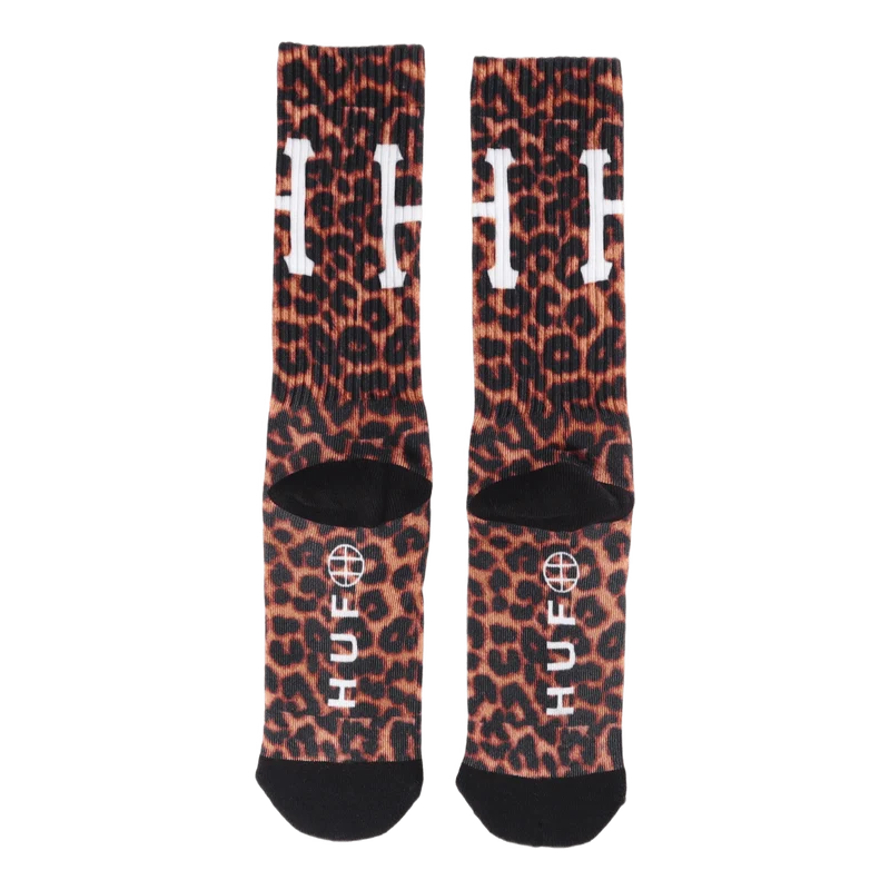 Digital Leopard Sock Leopard
