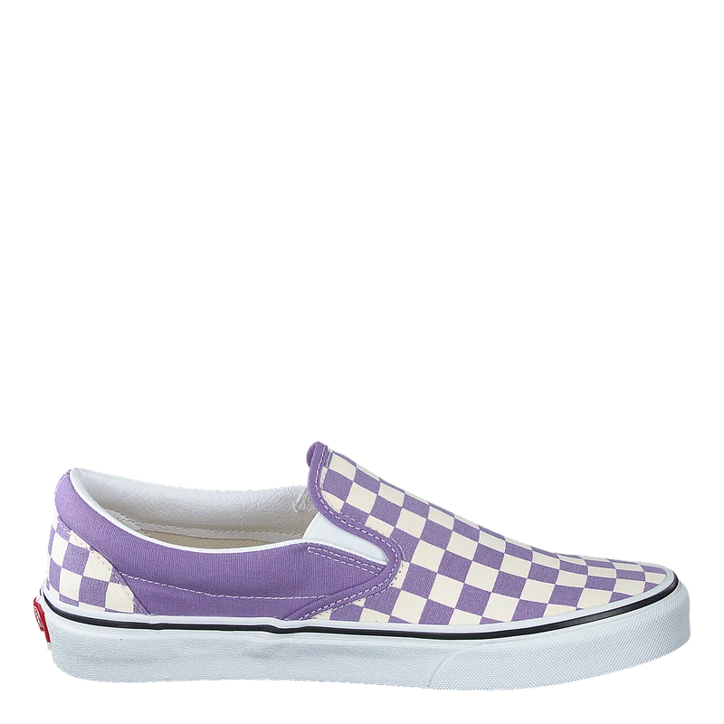 Ua Classic Slip-on (chkrbrd)chalkviolettrwht