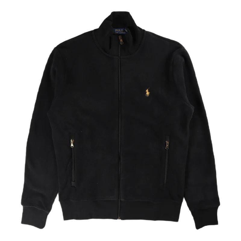 Lunar New Year Fleece Jacket Polo Black