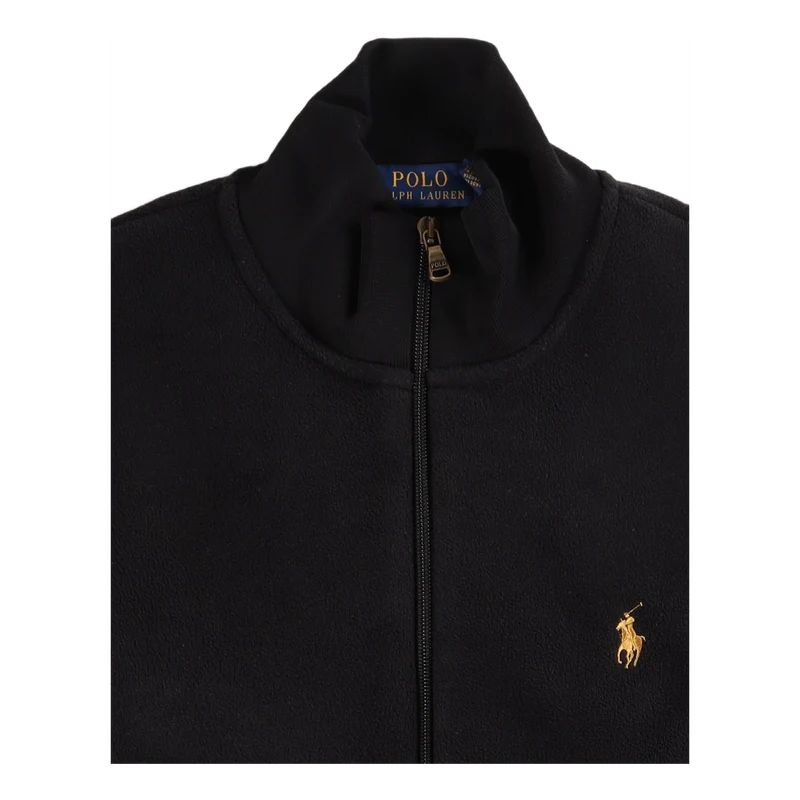 Lunar New Year Fleece Jacket Polo Black