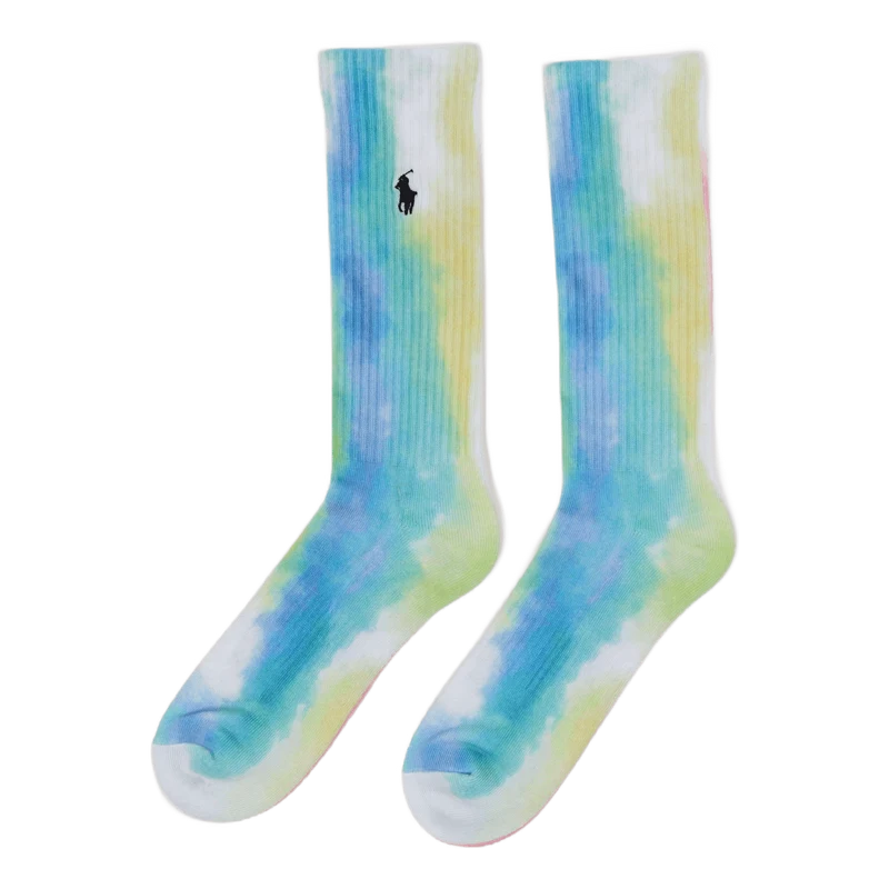 Single Tie Dye Crew Sock