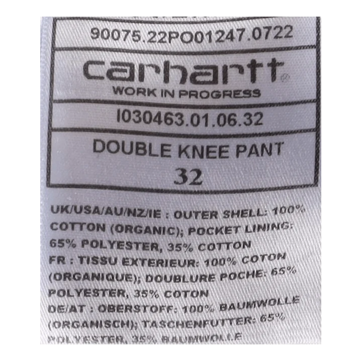 Double Knee Pant