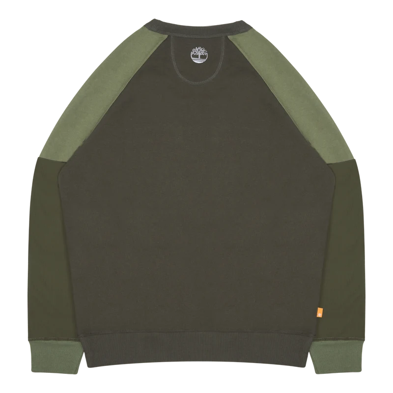 Raeburn X Ek+ Pocket Crew Neck Grape Leaf