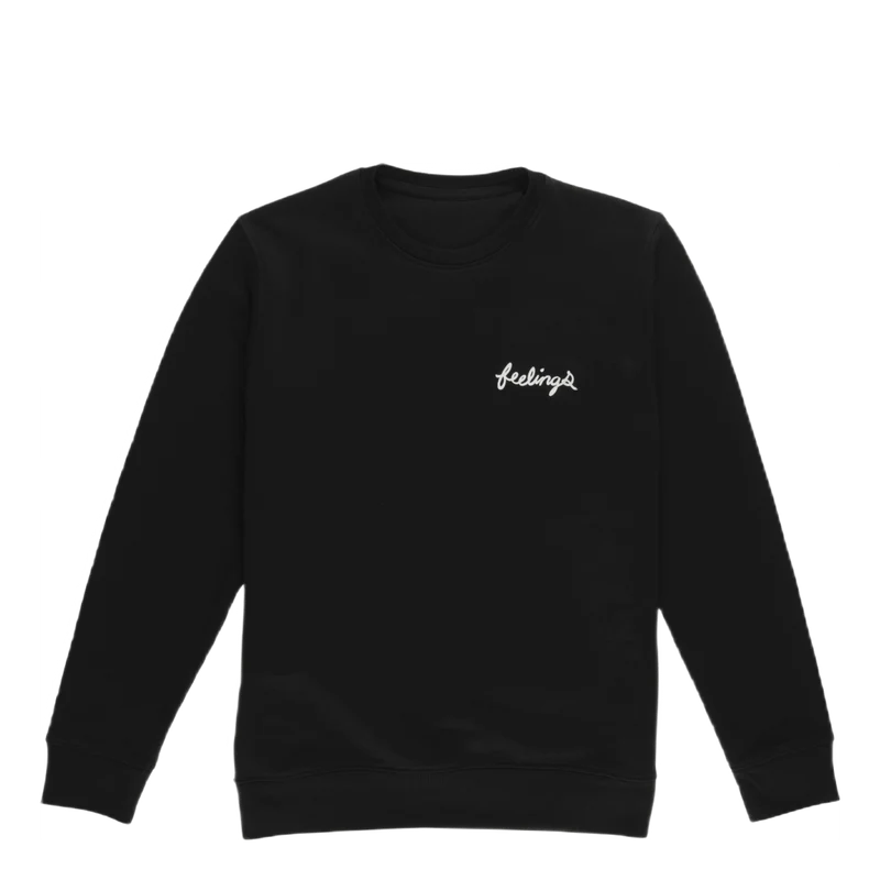 Sparse Crewneck Sweatshirt Black