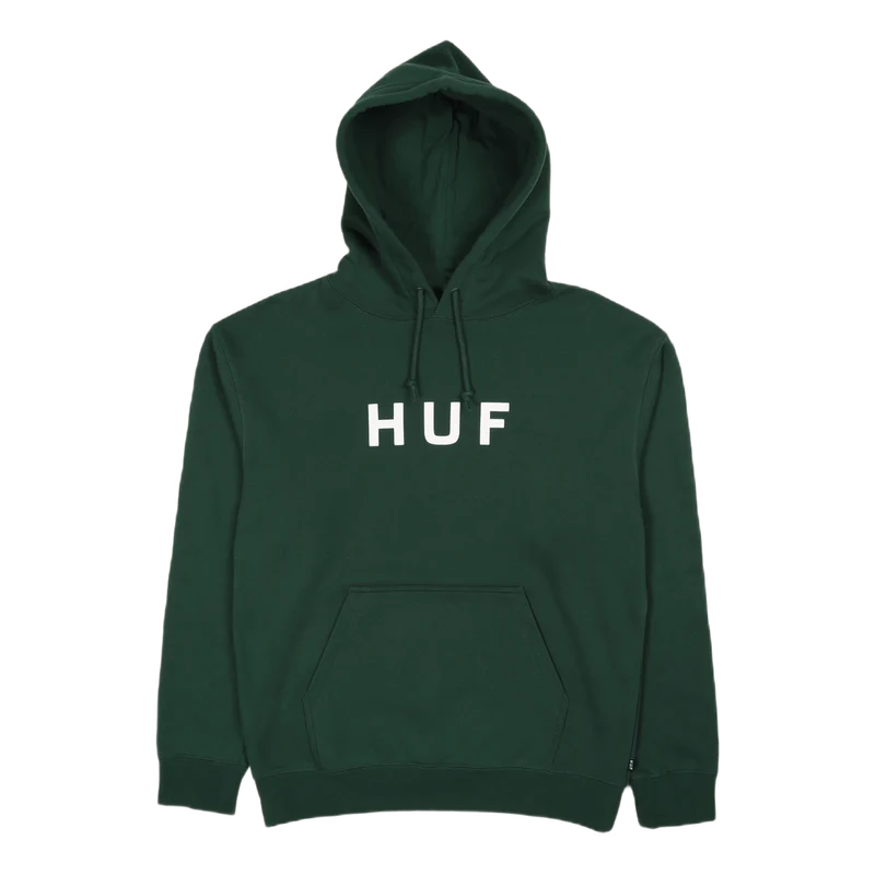 Essentials Og Logo P/o Hoodie Forest Green
