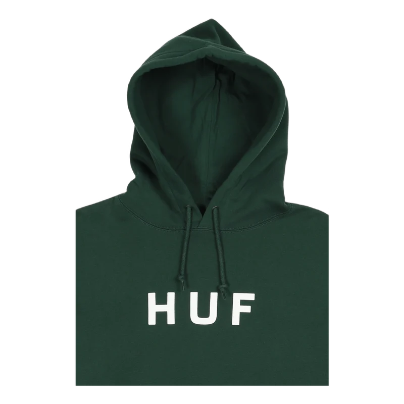 Essentials Og Logo P/o Hoodie Forest Green