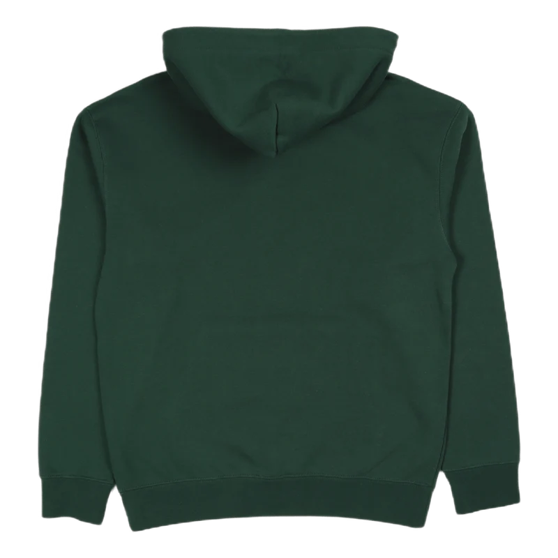 Essentials Og Logo P/o Hoodie Forest Green