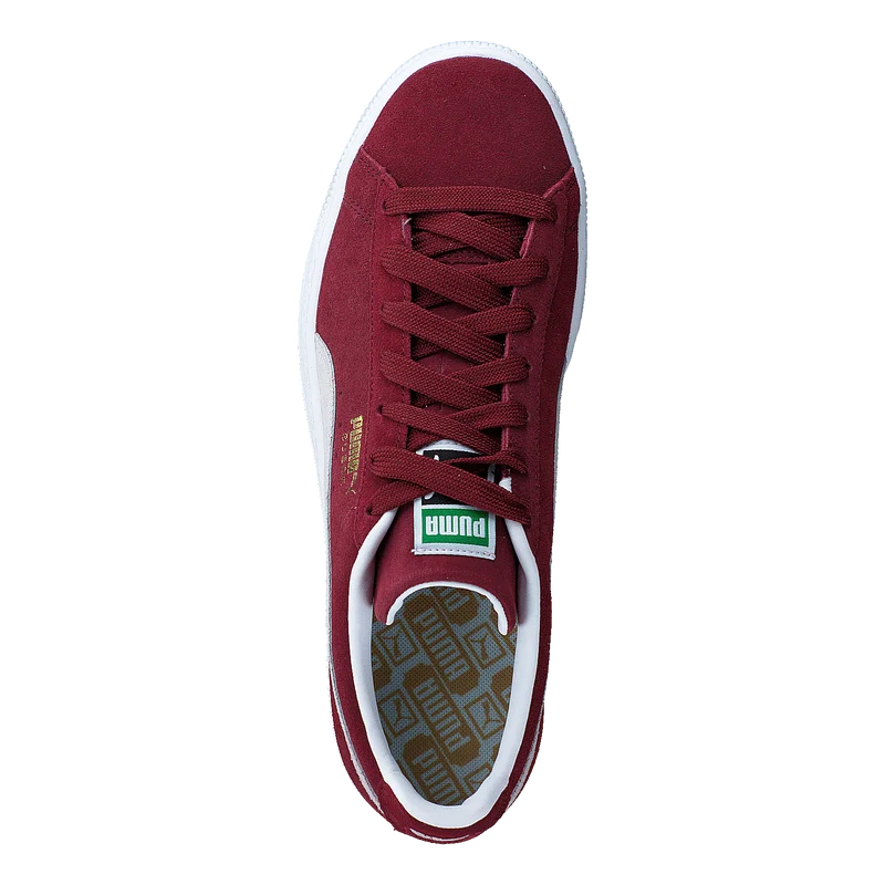 Suede Classic Xxi Cabernet-puma White