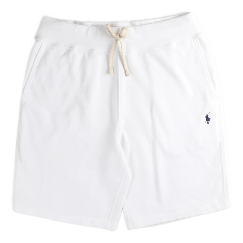 The RL Fleece Short White