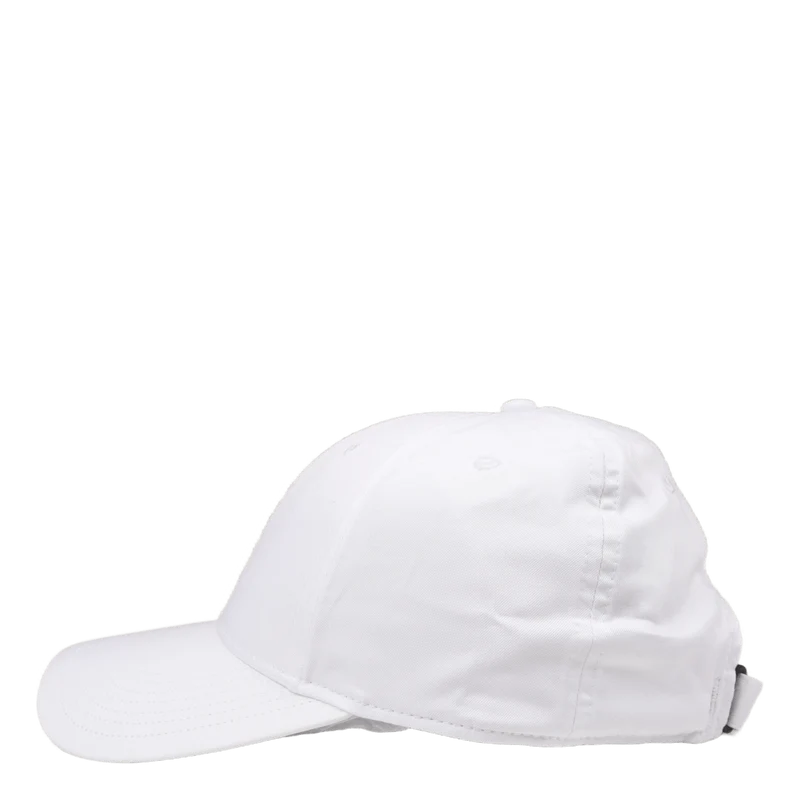 Twill Ball Cap Pure White