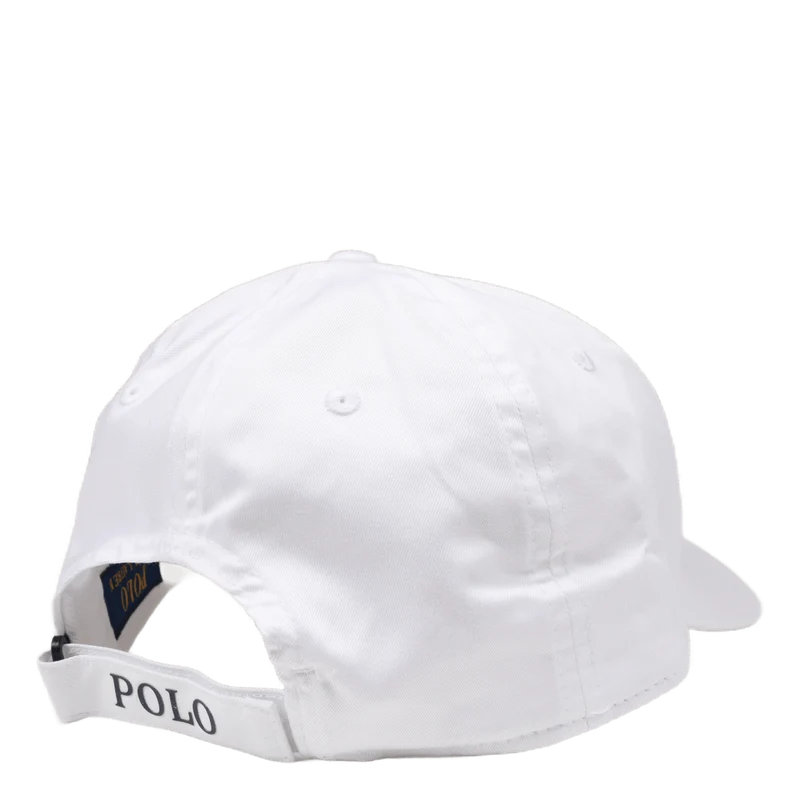 Twill Ball Cap Pure White