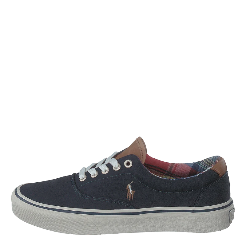 Keaton Canvas Sneaker Hunter Navy/Madras