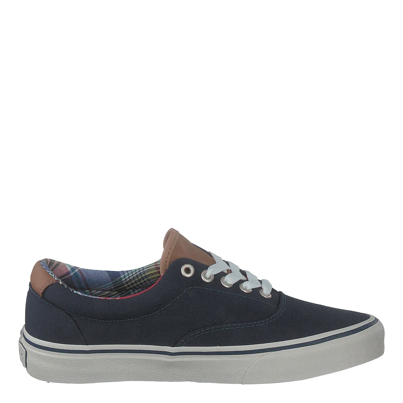 Keaton Canvas Sneaker Hunter Navy/Madras