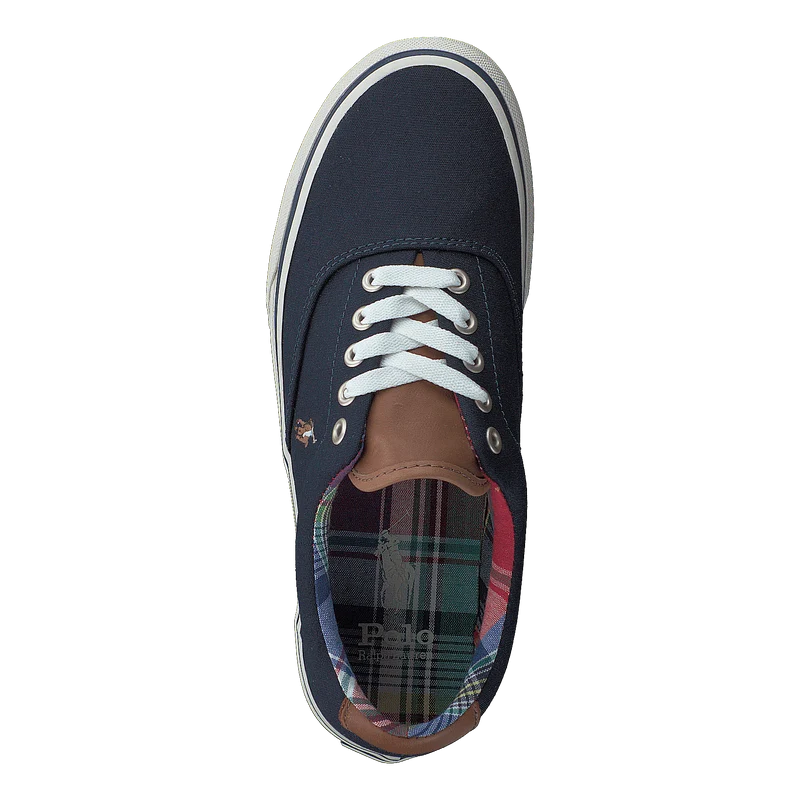 Keaton Canvas Sneaker Hunter Navy/Madras