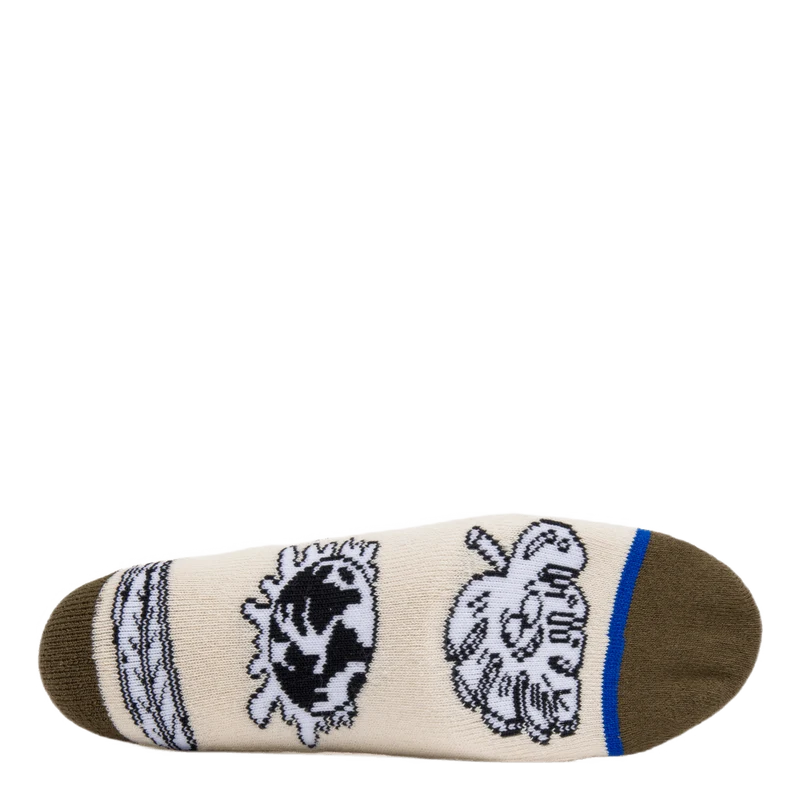 Steven Harrington Crew Sock Natural